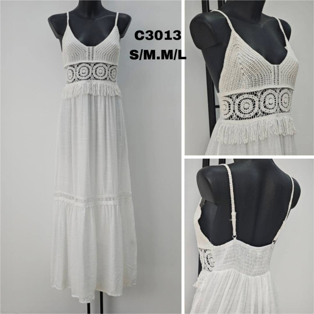Vestido Boho style branco
