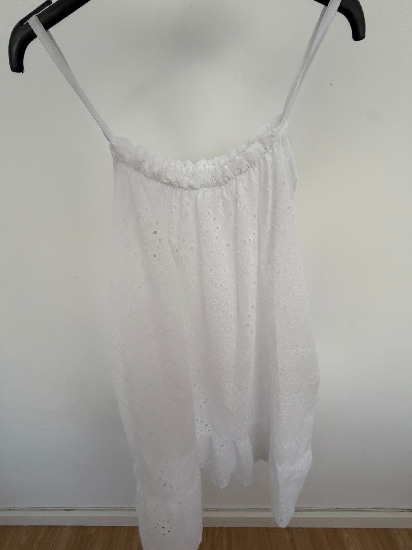Vestido bordado inglês