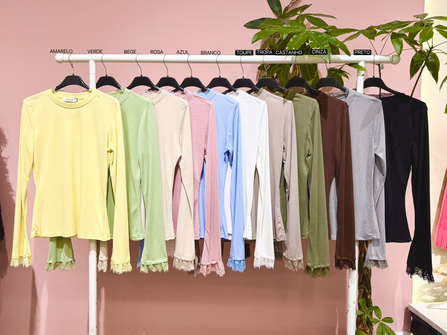 Blusa renda