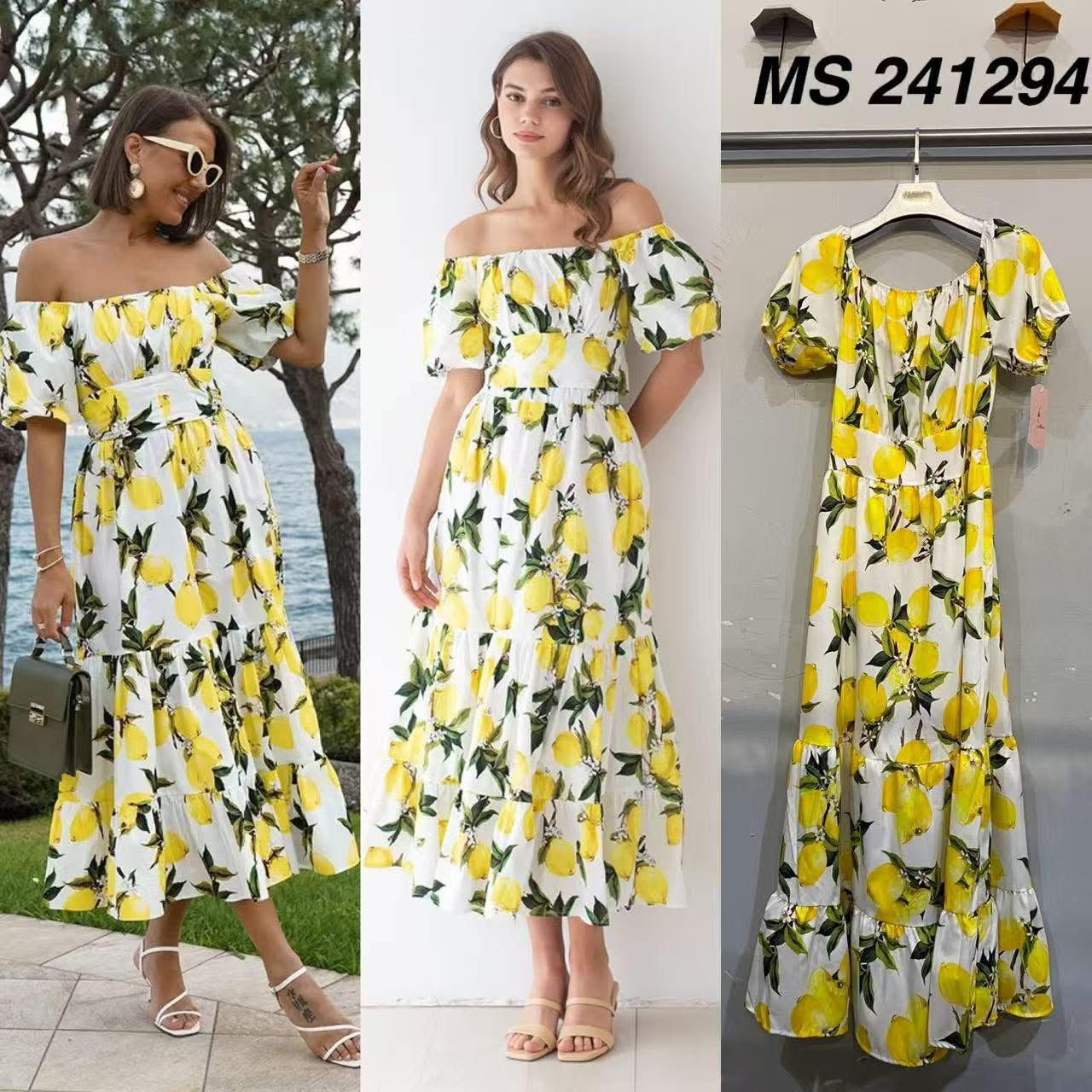 Vestido limões