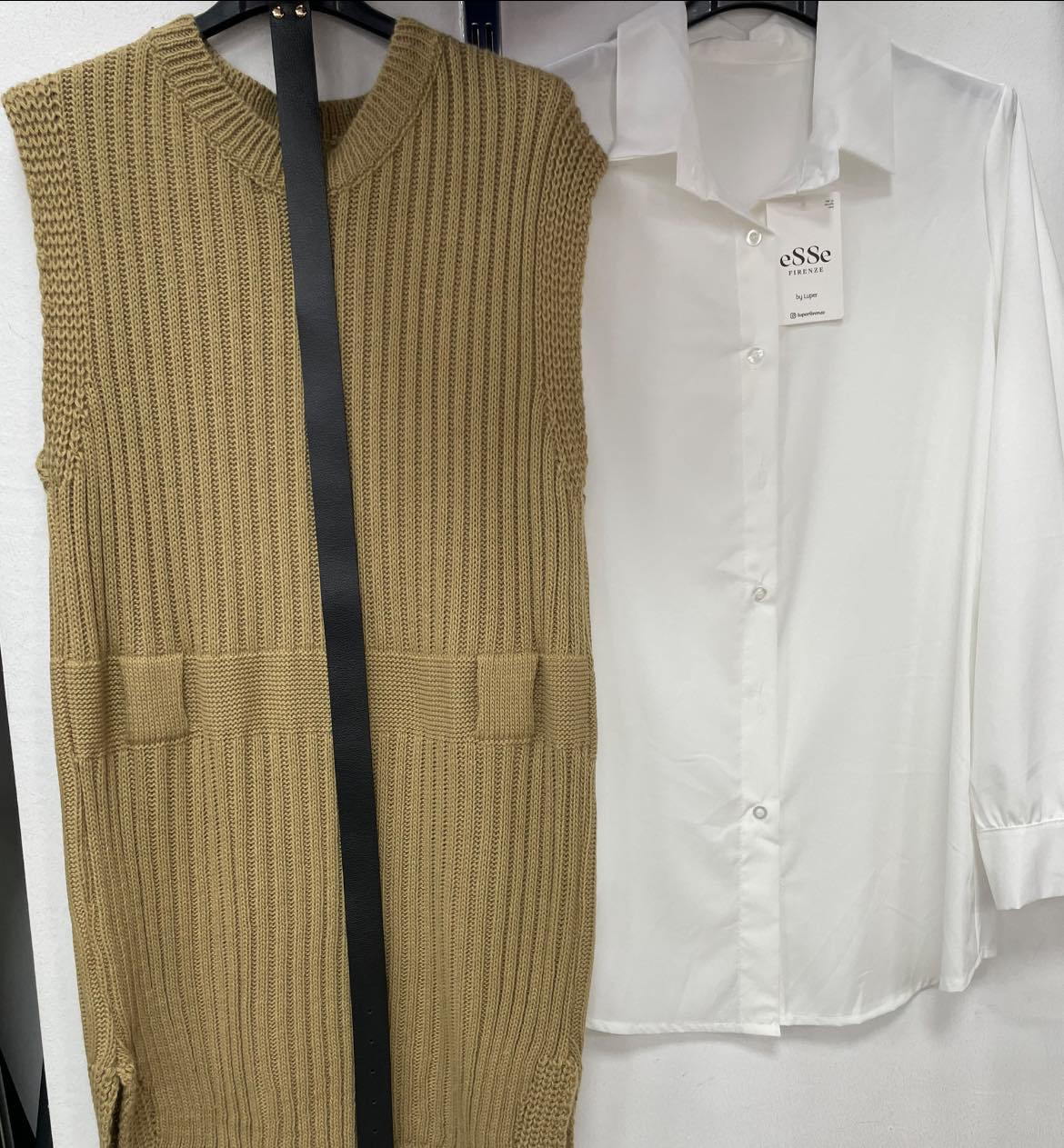 Conjunto colete + camisa