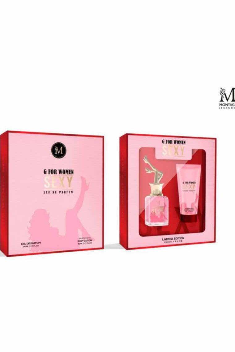 Coffret G For Women Sexy 50 mls + Body Lotion 50 mls