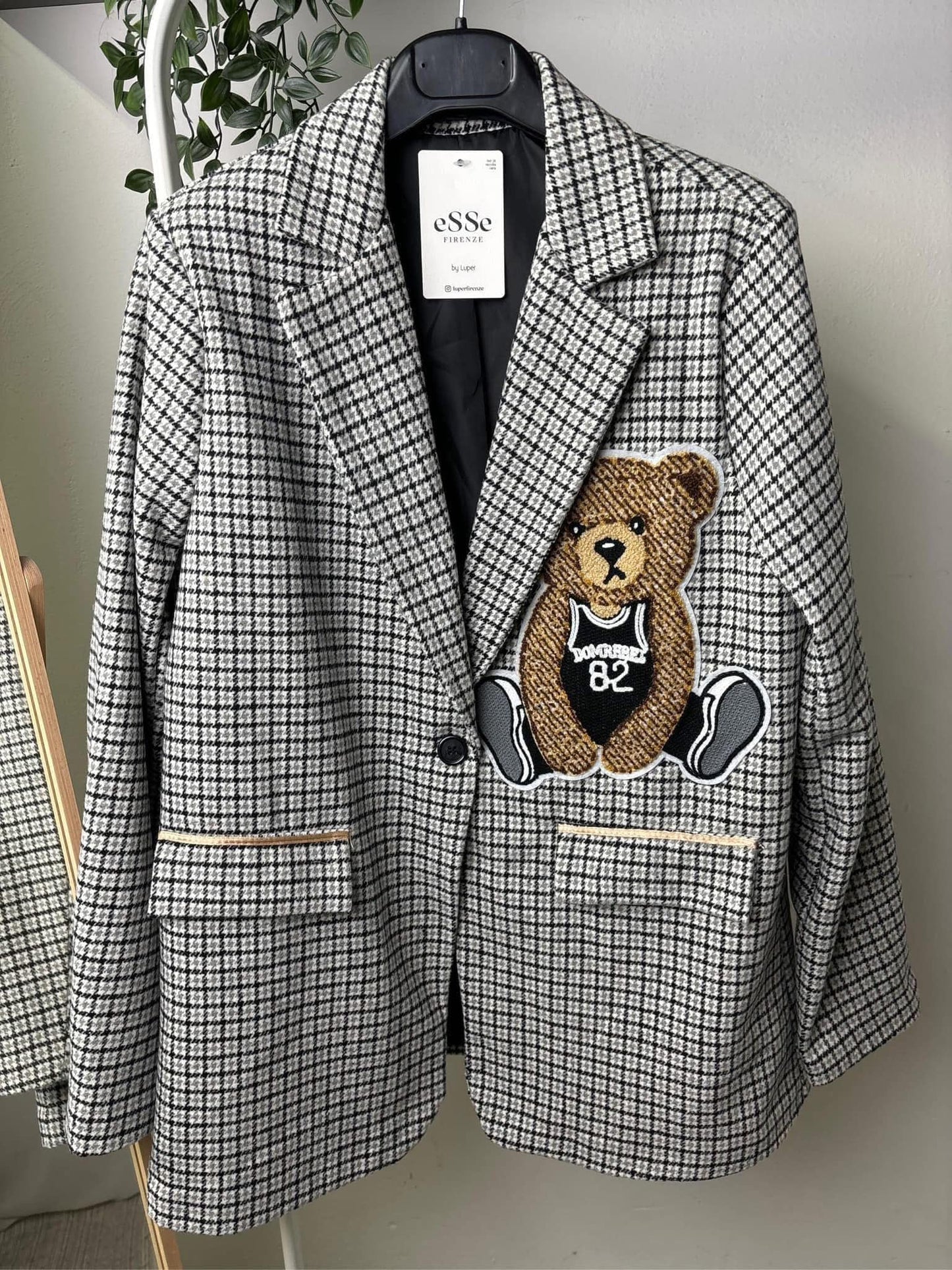 Blazer forrado urso