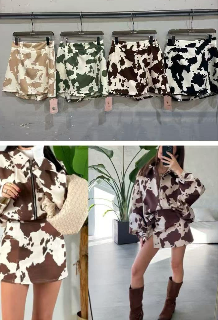 Calções “Vaca” tendência