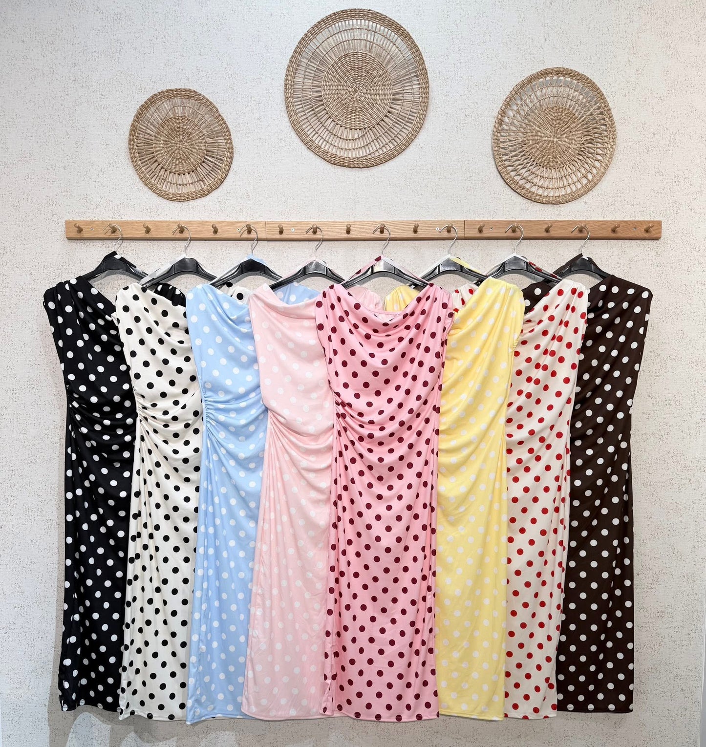Vestido lycra bolinhas