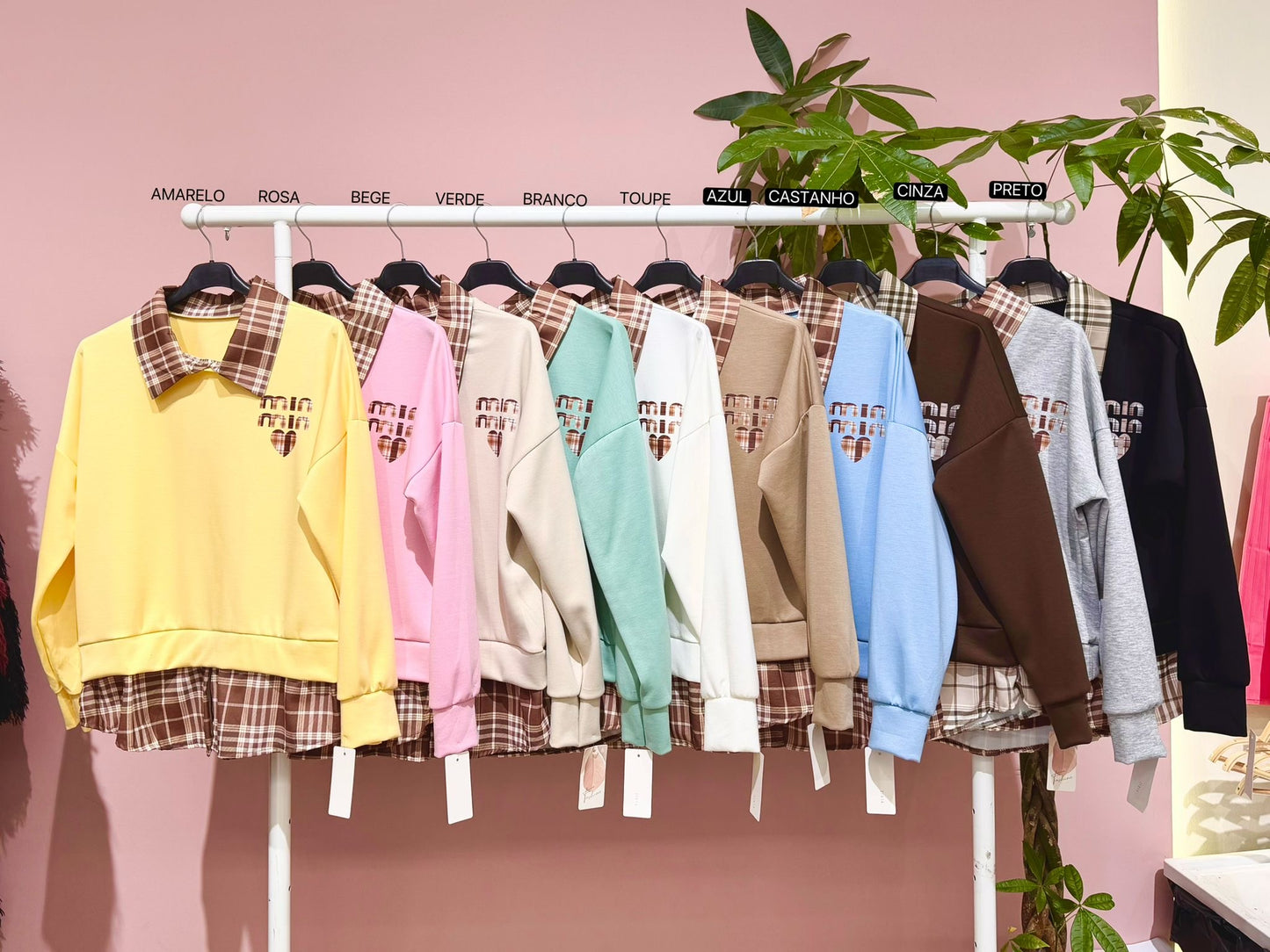 Polo inspiração Miu Miu