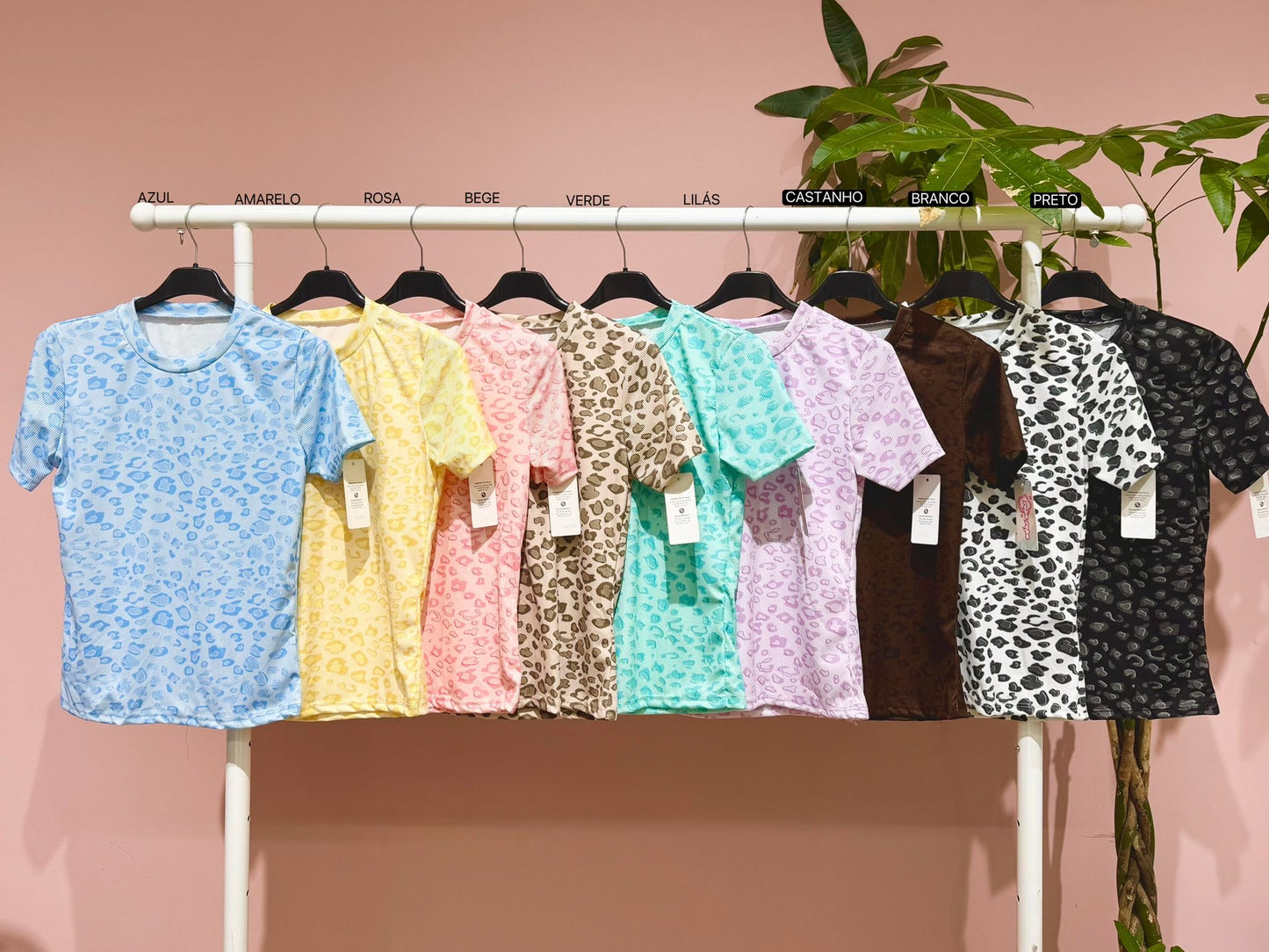 Tshirt leopardo