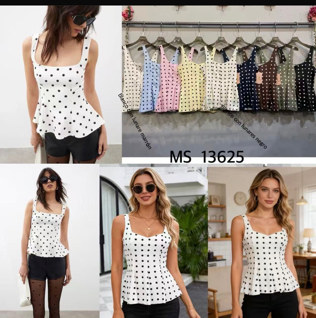 Top dupe Zara bolinhas