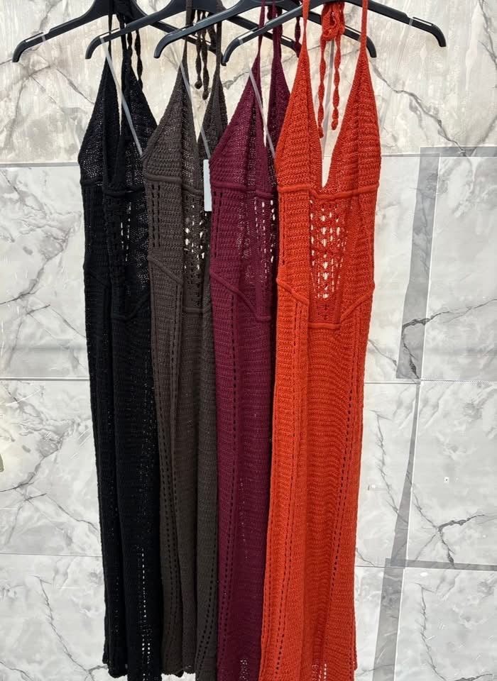 Vestido crochet Lena