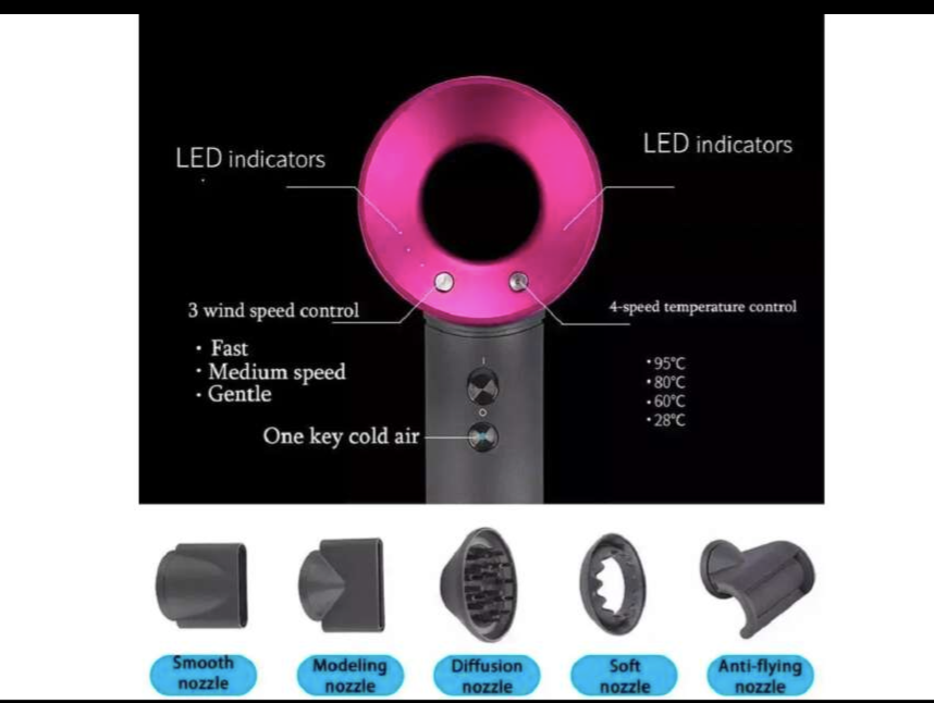 Secador super hair dryer