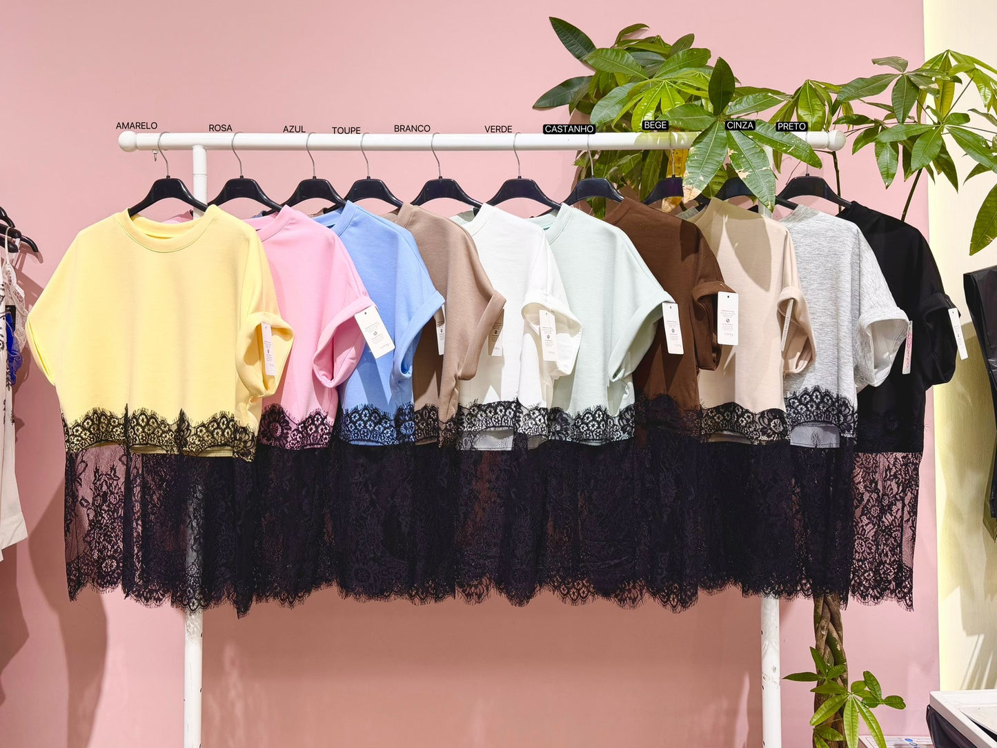Tshirt renda Victoria