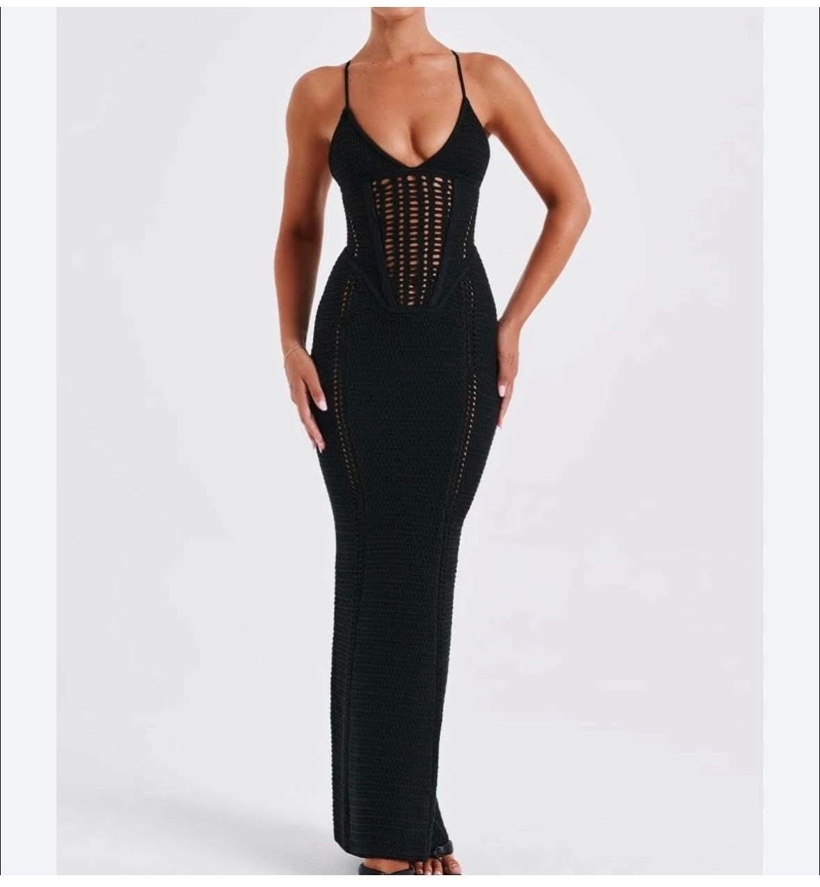 Vestido crochet Lena