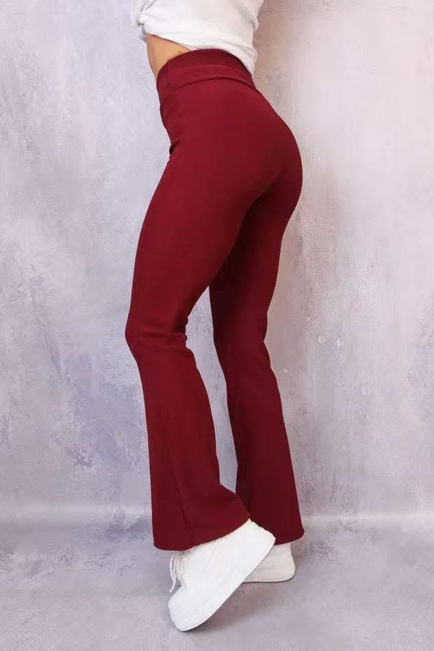 Calças compressoras com carda