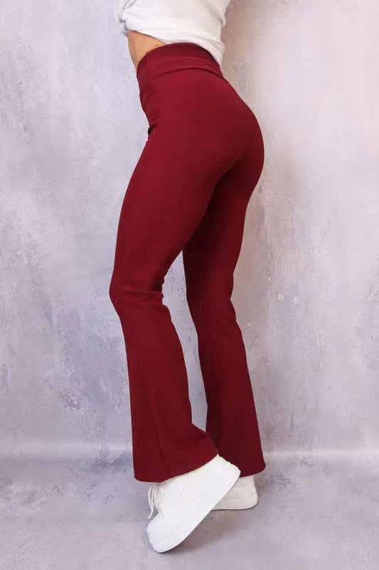 Calças compressoras com carda