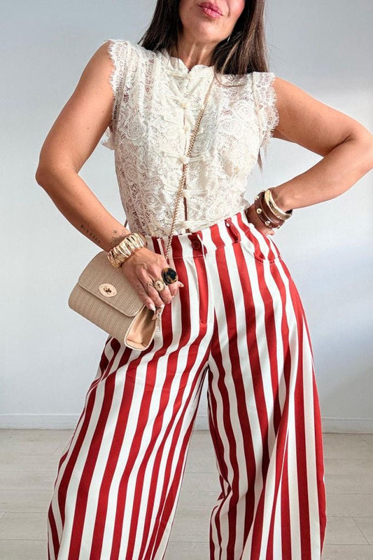 Top colete renda