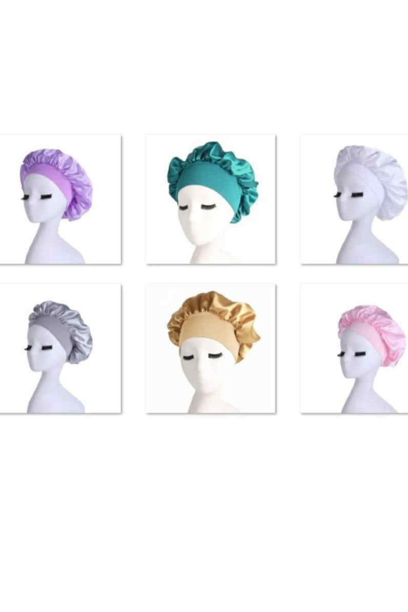 Toca de cetim cabelo