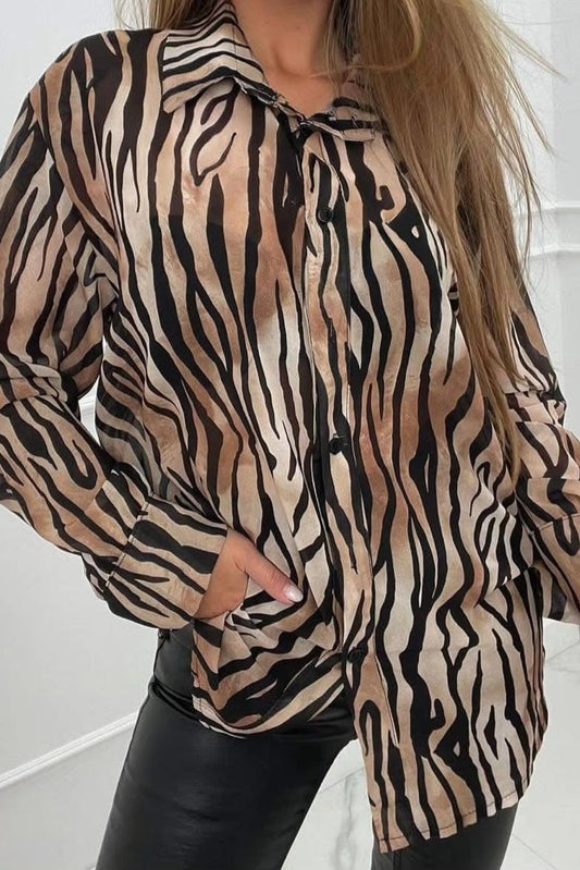 Camisa animal print