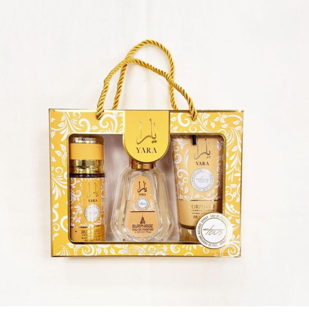 Kit 3 em 1 Yara Orange