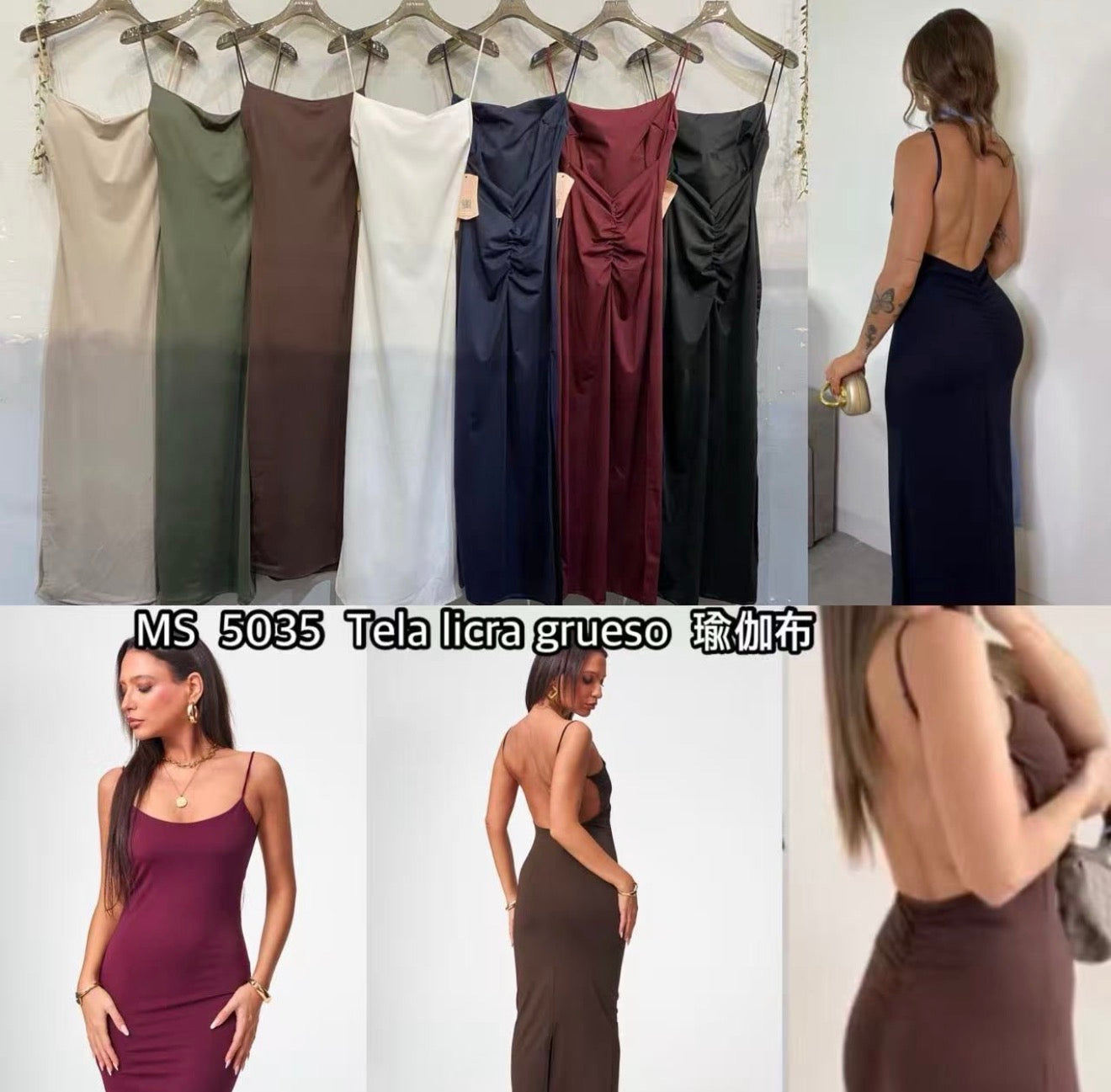 Vestido push up