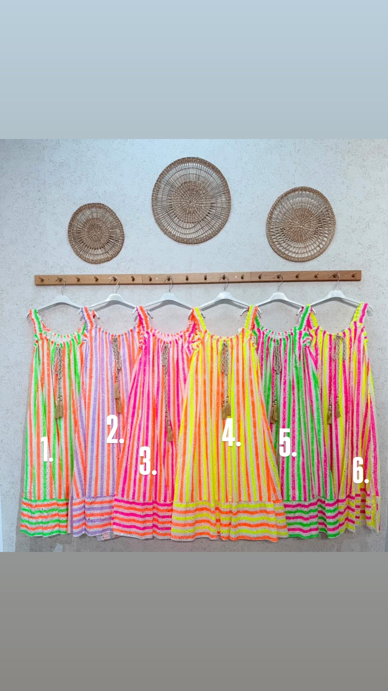 Vestido color