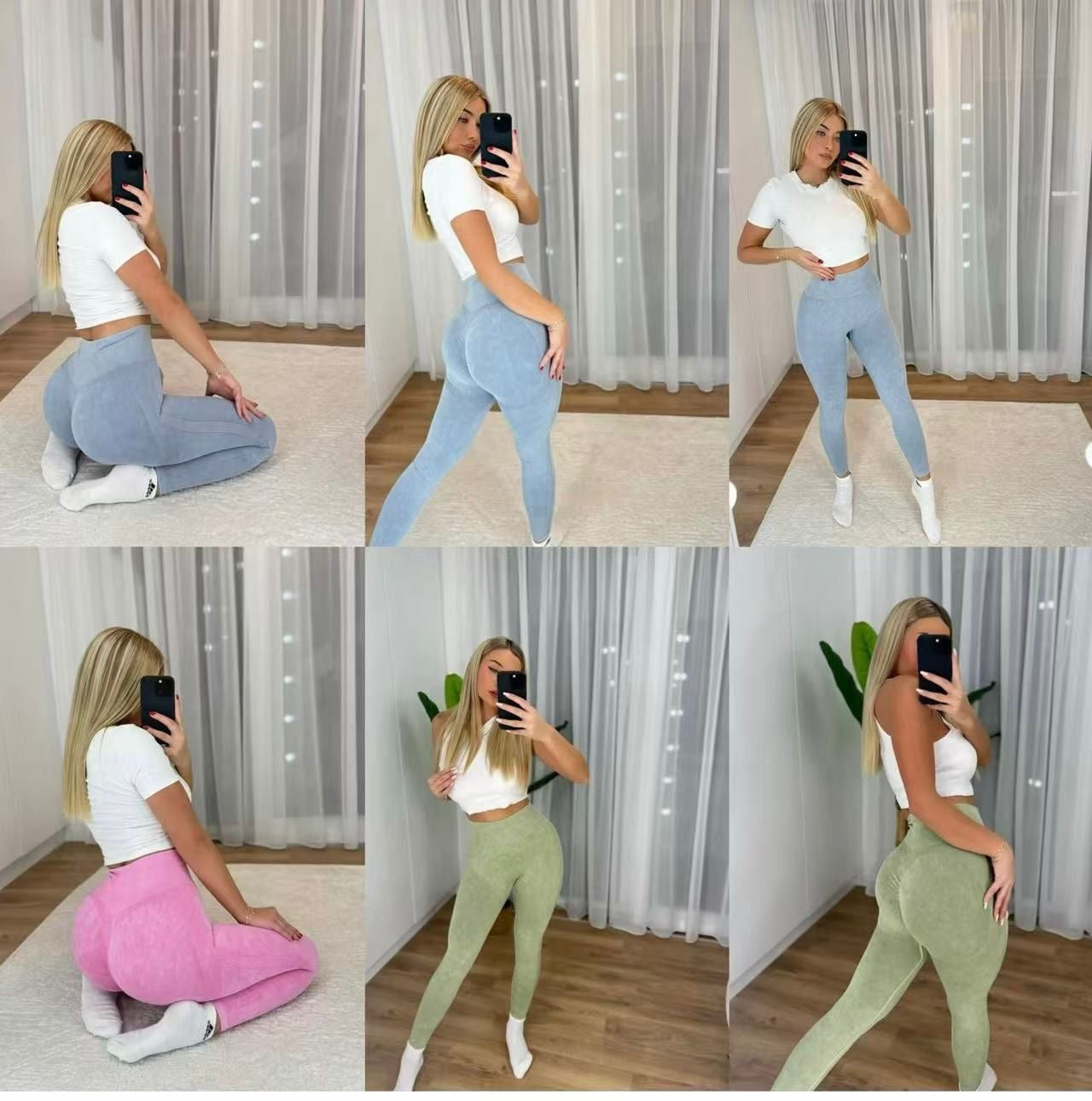 Leggings modeladoras push up