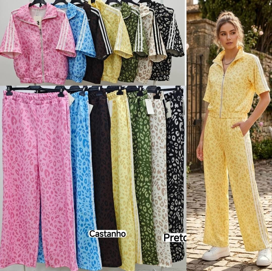 Conjunto riscas tigresa