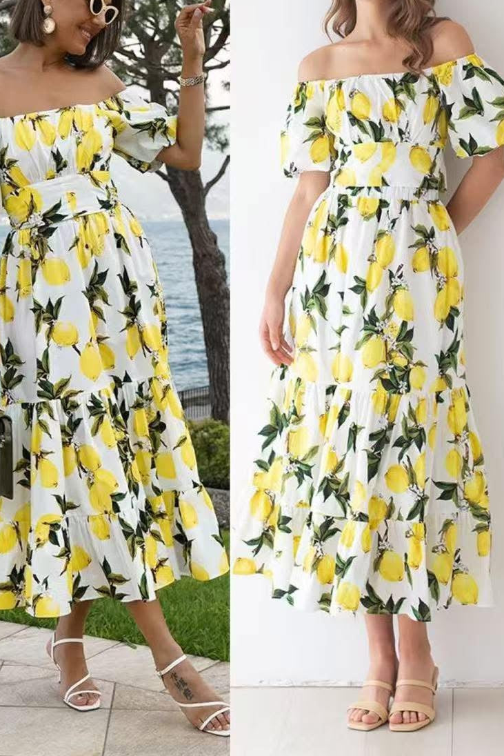 Vestido limões