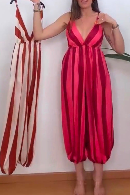 Macacão Otilia riscas