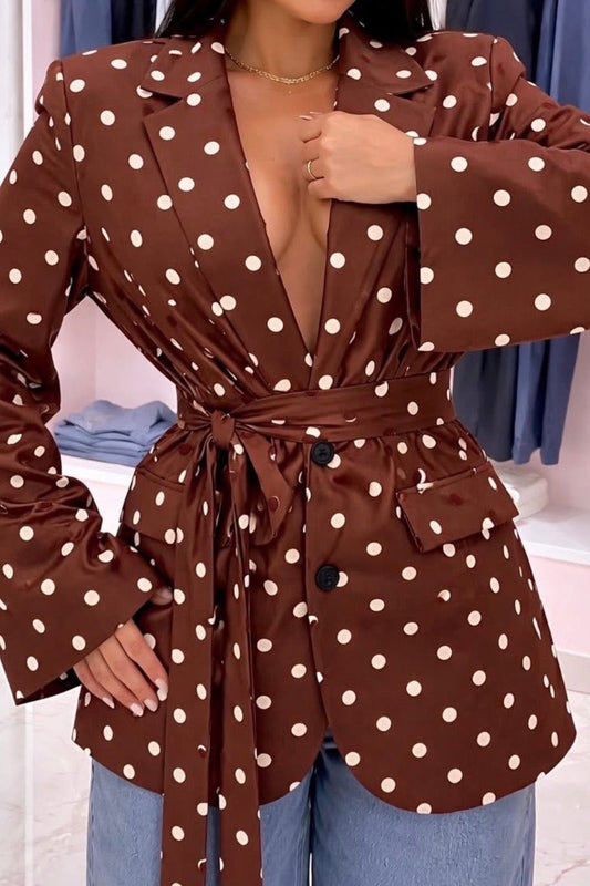 Blazer bolinhas