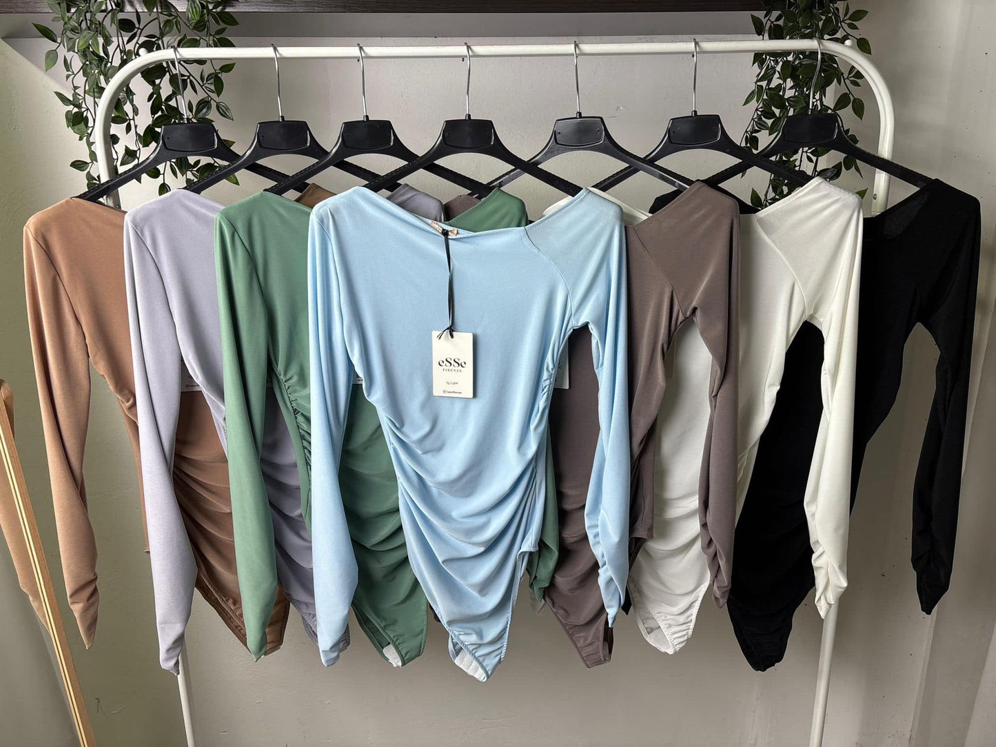 Blusa manga descaida