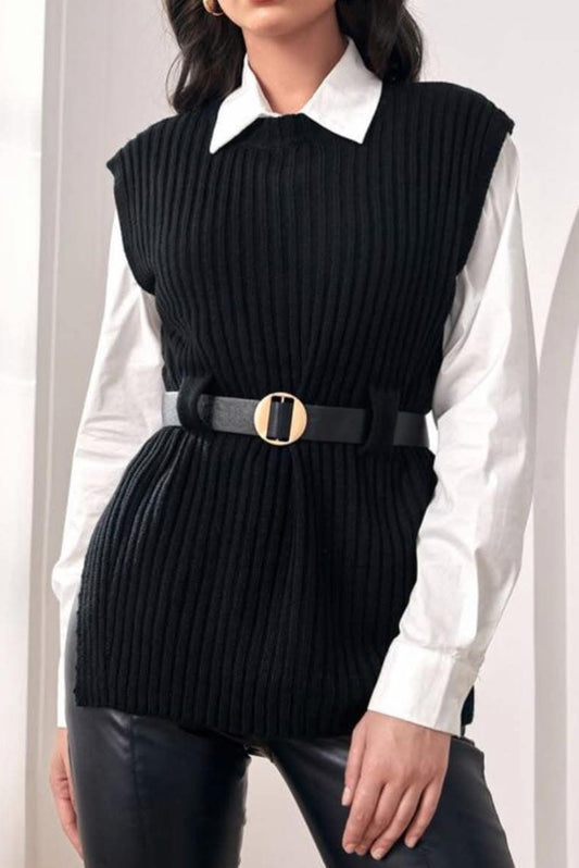 Conjunto colete + camisa