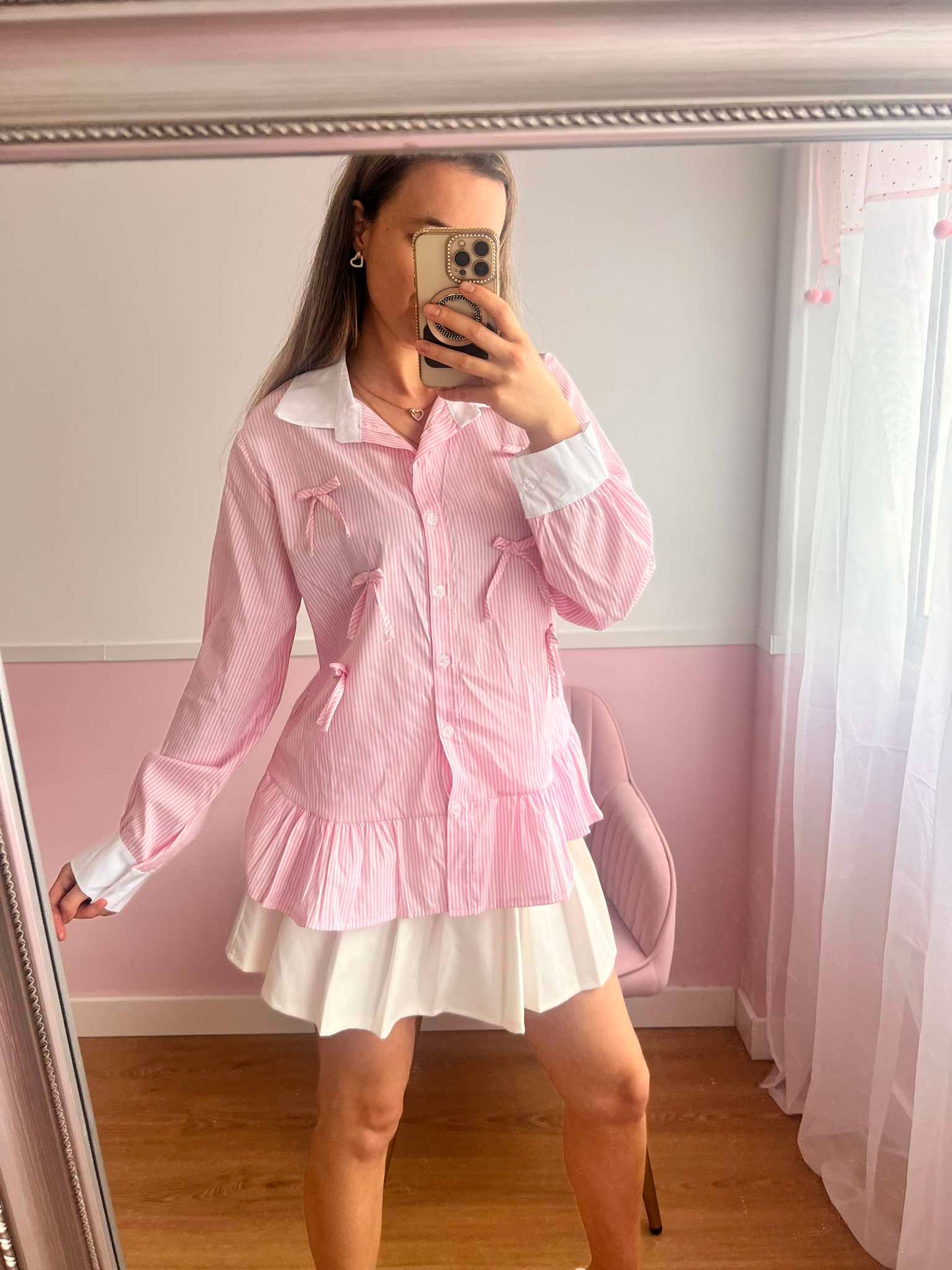 Conjunto saia + camisa