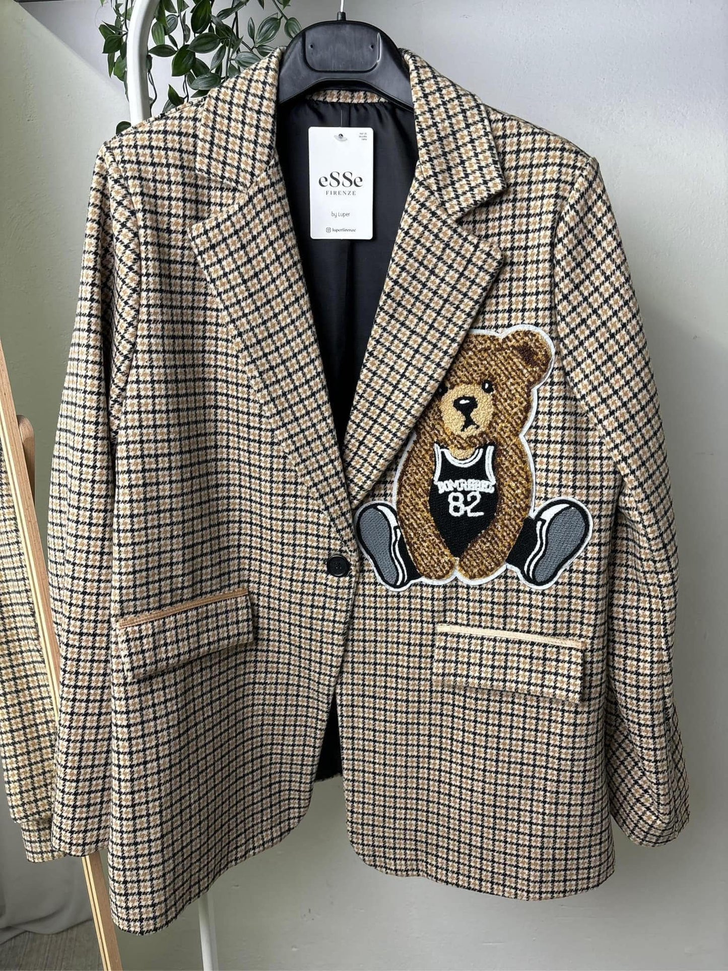 Blazer forrado urso