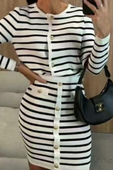 Conjunto malha canelada