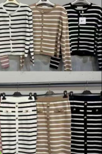 Conjunto malha canelada