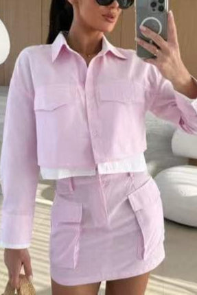 Conjunto saia + camisa