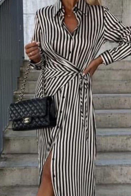 Vestido riscas