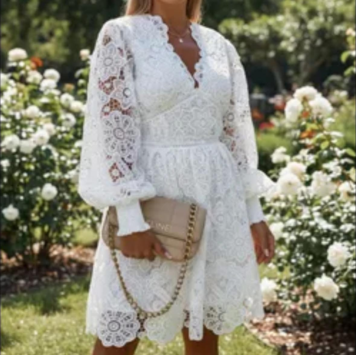 Vestido bordado Olena
