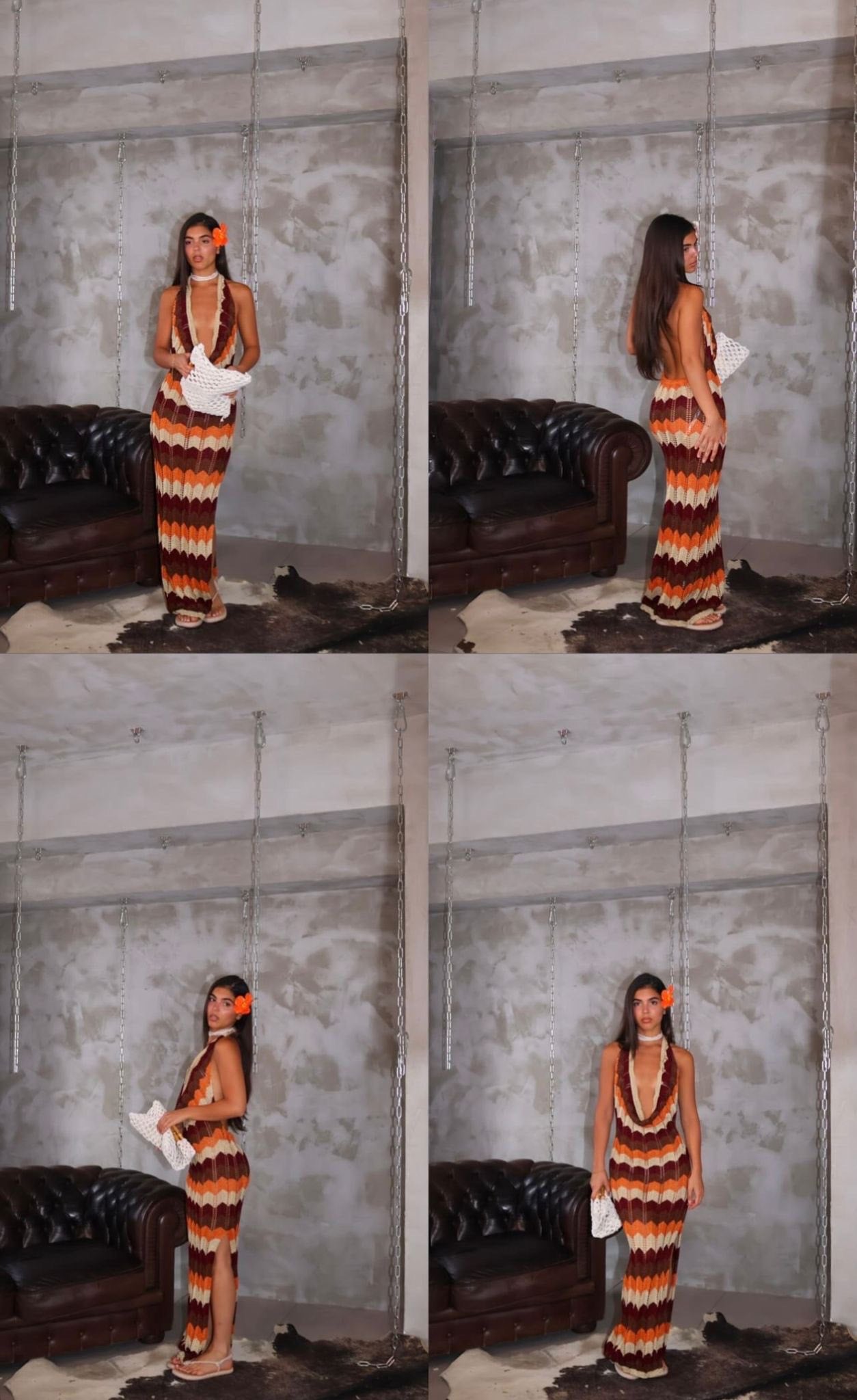 Vestido crochet