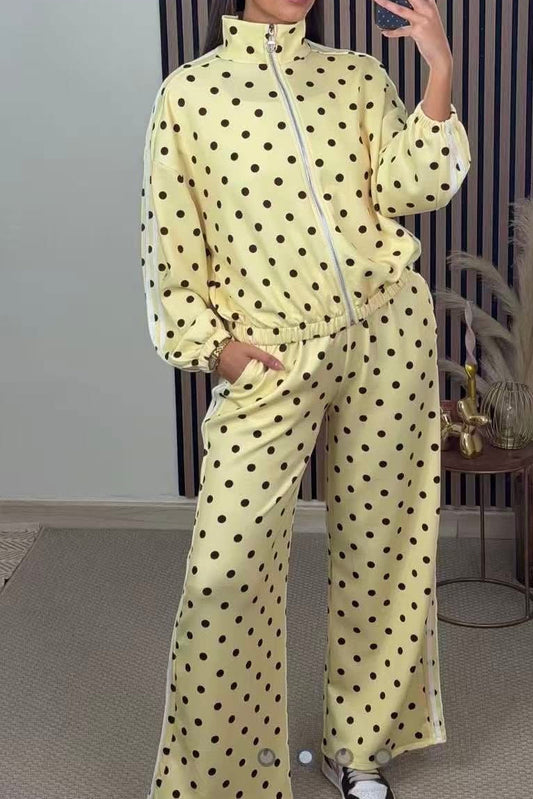 Conjunto bolinhas 2 riscas