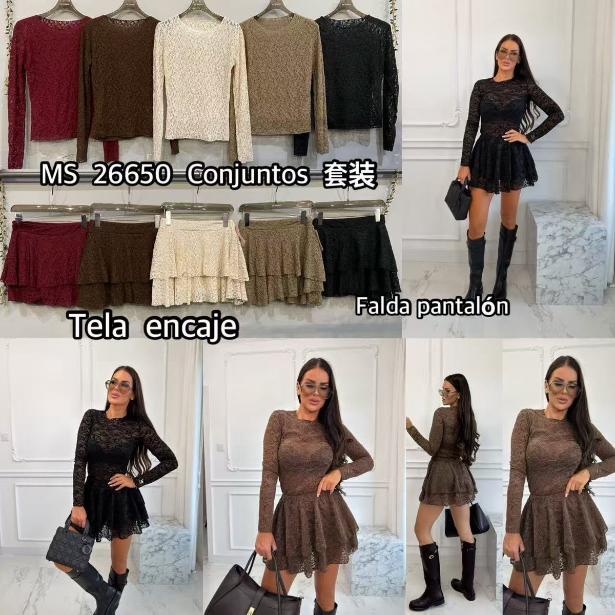 Conjunto renda Débora