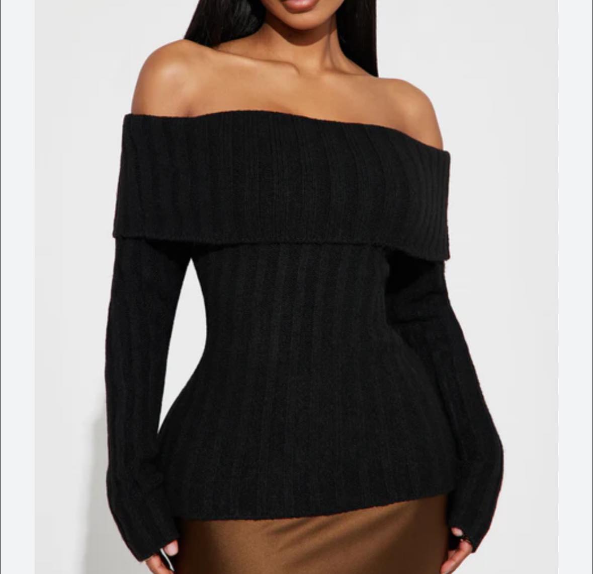 Camisola malha barco