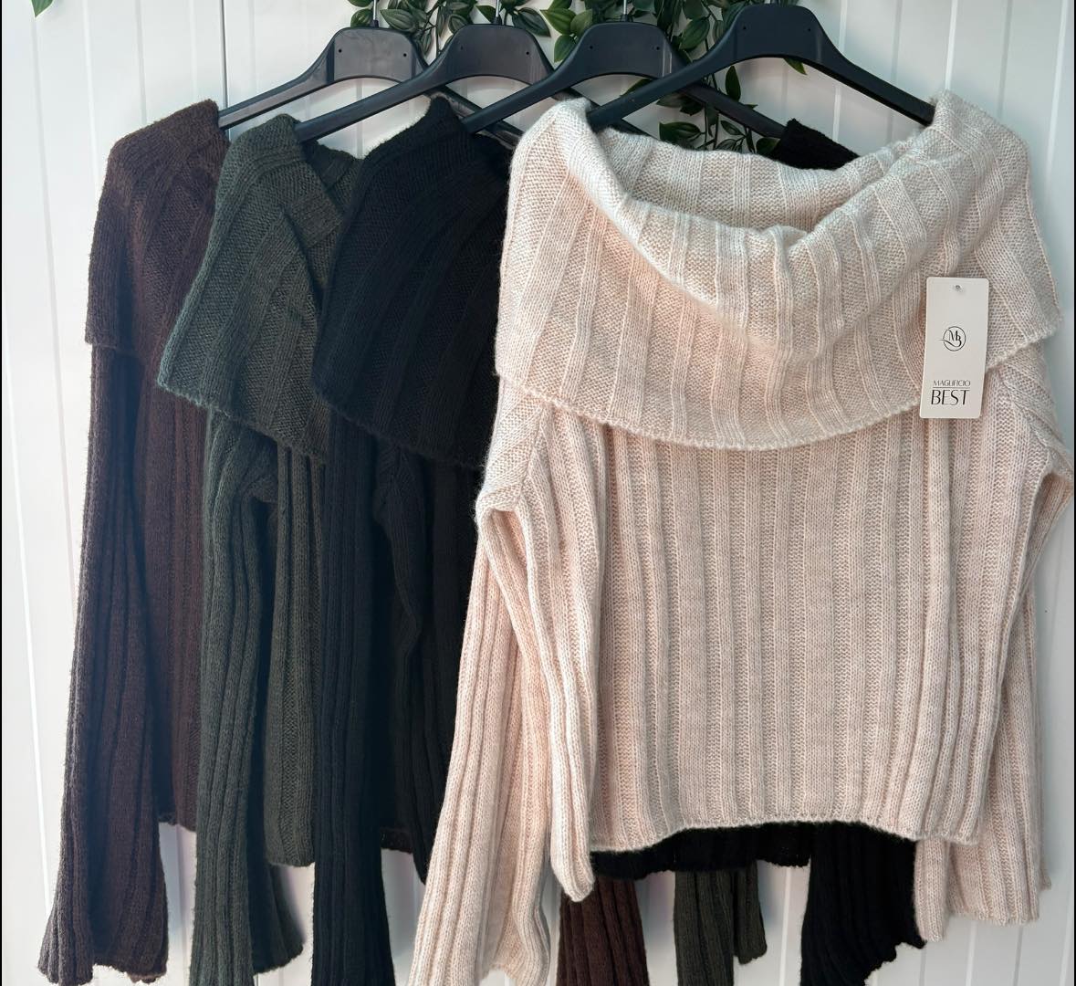 Camisola malha barco