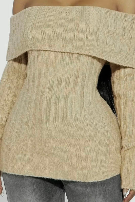 Camisola malha barco