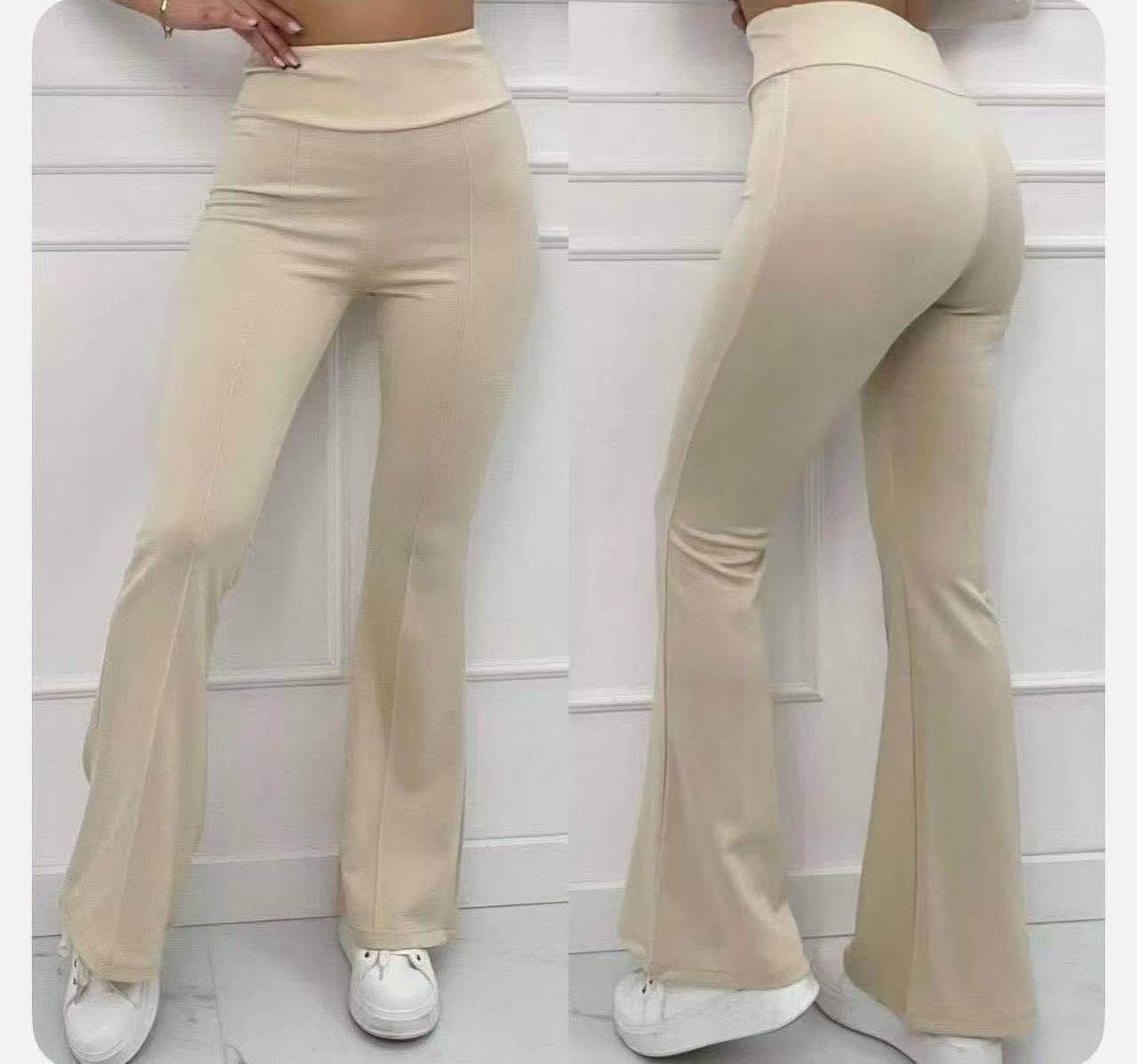 Calças compressoras com carda