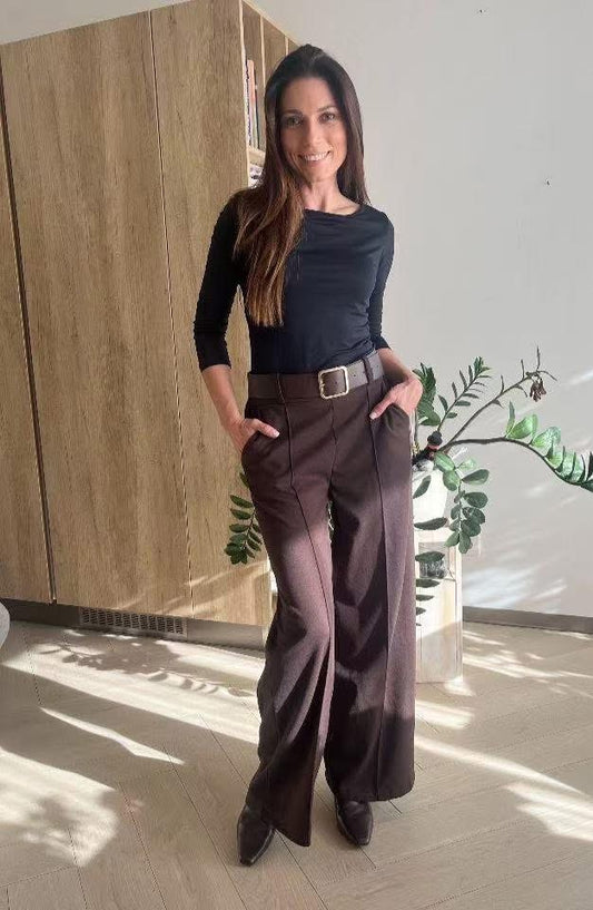 Calças "Vitória" cardadas