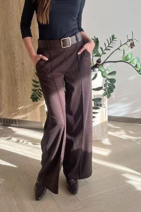 Calças "Vitória" cardadas