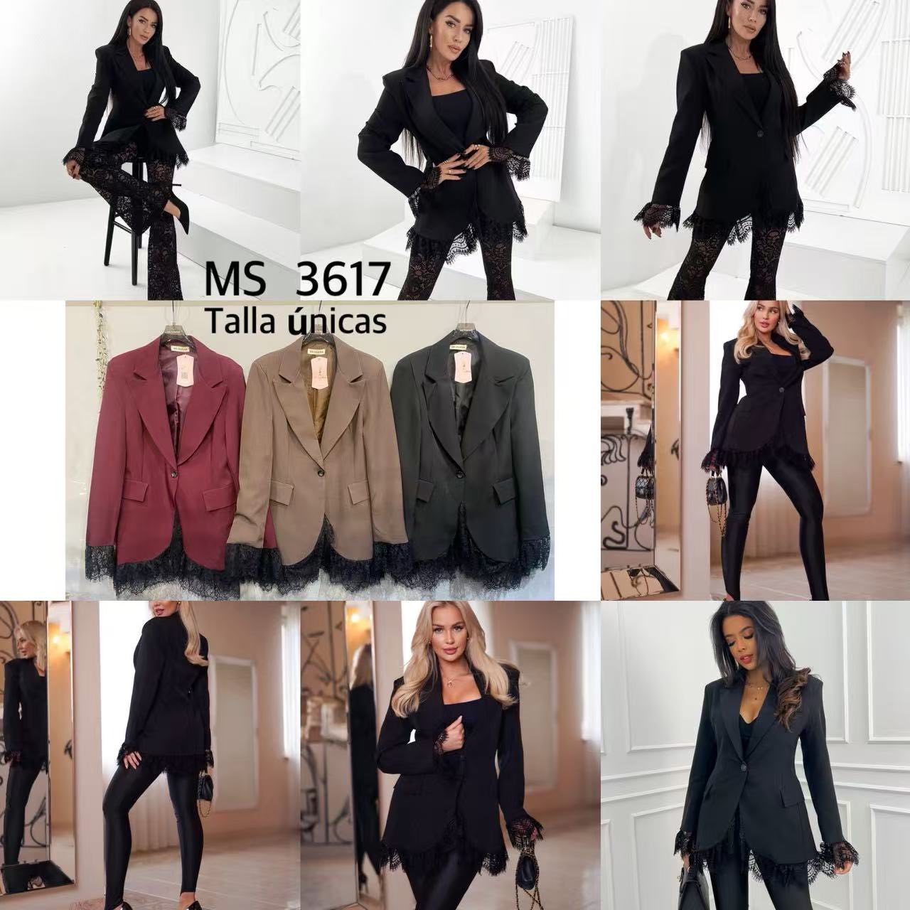 Blazer renda premium