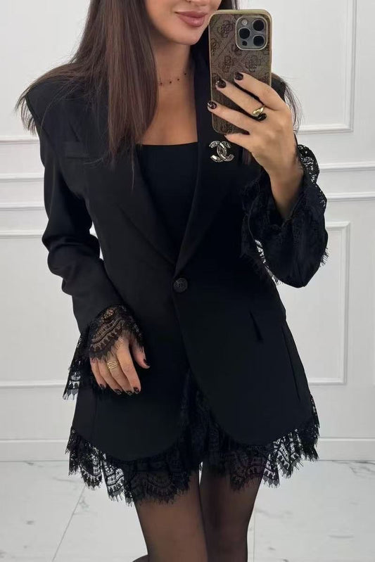 Blazer renda premium