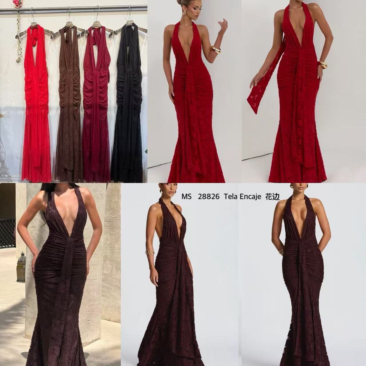Vestido Encanto rendado